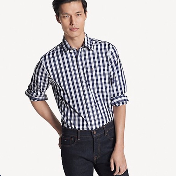Tommy Hilfiger Other - 🤩Tommy Hilfiger Slim Fit Plaid Shirt🌟